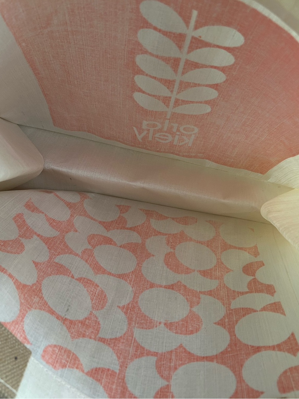 Set of two Orla Kiely Burlap Tote Bags - Picture 8 of 10